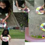 Solakhni flower petal suncatcher
