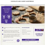 cadburys chocolate and cherry shortbread-1