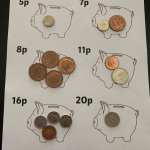 zidan money in the piggy bank