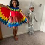 Mayna and her brother-World Book Day